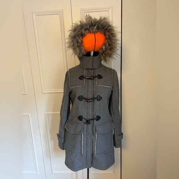 Garage wool blend gray coat - Picture 9 of 9